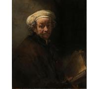 HRJUBWREE Cartel Lienzo Impresión Lienzo Moderno Pintura Pared Arte Cuadro Autorretrato como el apóstol San Pablo de Rembrandt para Decoración de Paredes 60x90cm