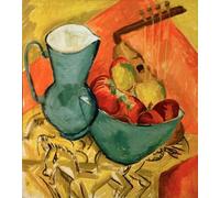 HRJUBWREE Cartel Lienzo Impresión Lienzo Moderno Pintura Pared Arte Cuadro Naturaleza muerta con cántaro de Ernst Ludwig Kirchner para Decoración de Paredes 60x90cm