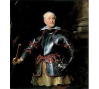 HRJUBWREE Cartel Lienzo Impresión Lienzo Moderno Pintura Pared Arte Cuadro Retrato de un hombre con armadura de Anthony Van Dyck para Decoración de Paredes 60x90cm