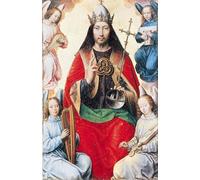 HRJUBWREE Cartel Lienzo Impresión Lienzo Moderno Pintura Pared Arte Cuadro Vanidad terrenal y salvación divina Cristo en gloria de Hans Memling para Decoración de Paredes 60x90cm