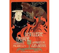 HRJUBWREE Pinturas Famosas Lienzo Arte Impresión Arte de Pared Cuadro Destilería Italiana de Leopoldo Metlicovitz para la Decoración de la Sala de Estar 60x90cm