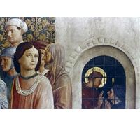 HRJUBWREE Pinturas Famosas Lienzo Arte Impresión Arte de Pared Cuadro Detalle del juicio de San Lorenzo de Fra Angelico para la Decoración de la Sala de Estar 60x90cm