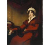 HRJUBWREE Pinturas Famosas Lienzo Arte Impresión Arte de Pared Cuadro Retrato de la Sra. Elizabeth Stewart Richardson por Henry Raeburn para la Decoración de la Sala de Estar 60x90cm
