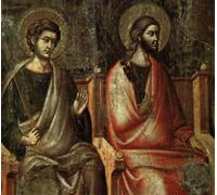 HRJUBWREE Pinturas Famosas Retratos Sobre Lienzo Pinturas Murales el juicio final pietro cavallini para la Decoración del Hogar del Dormitorio 60x90cm