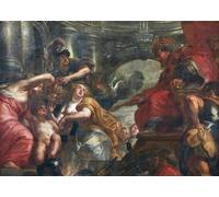 HRJUBWREE Vintage Lienzo Pintura Cuadro en Lienzo Impresión Pared Arte el techo de Rubens de Peter Paul Rubens para la Decoración del Hogar de la Oficina 60x90cm