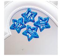 Hrlace 40 pinzas para el pelo Y2K con diseño de estrella, para el pelo, para niñas, pequeñas, para niños, bonitos, accesorios para el pelo, accesorios para el pelo para mujer, lunares azules oscuros