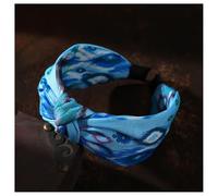 Hrlace Diadema ancha con nudos, diadema vintage, étnica, diadema para mujer, cinta de pelo retro, estilo étnico, accesorios para el cabello para mujeres, niñas, yoga, entrenamiento, correr, deportes