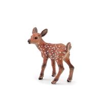 Hrlace Figuras de animales del bosque en miniatura figuras de ciervo de plástico realistas Mini Deer Figuras Adornos Bosque Figuras de Animales para Niños Navidad Fiesta Decoración de Cumpleaños