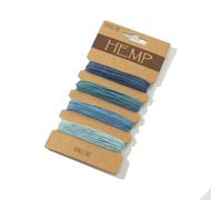 Hrlace Hilo de hilo en 4 colores, 1 mm, cuerda de lino multicolor, cuerda natural, cuerda para manualidades, pulseras, collares, joyas, manualidades, accesorios de fabricación 9#
