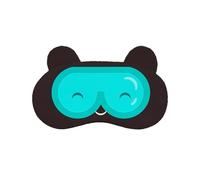 Hrlace Linda máscara de ojos de dibujos animados para dormir, máscara de ojos de felpa suave para dormir, cubierta de ojos, máscara de ojos cómoda para niños, niñas, niños, mujeres, hombres, KB-18, 4