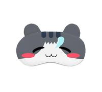 Hrlace Linda máscara de ojos de dibujos animados para dormir, máscara de ojos de felpa suave para dormir, cubierta de ojos, máscara de ojos cómoda para niños, niñas, niños, mujeres, hombres, KB-20, 2