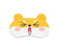 Hrlace Linda máscara de ojos de dibujos animados para dormir, máscara de ojos de felpa suave para dormir, cubierta de ojos, máscara de ojos cómoda para niños, niñas, niños, mujeres, hombres, KB-21, 2