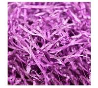 Hrlace Material de relleno de papel, 500 g, papel triturado, caja de regalo, papel iridiscente, plástico PP, papel brillante de seda para manualidades, regalo, embalaje, fiesta, decoración, rosa