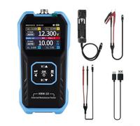 HRM-10 Medidor de resistencia interno para pruebas de batería con memoria incorporada, historial de registros de prueba, registros exportables y conexión Kelvin de 4 cables (E)