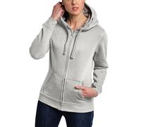 HRM Chaqueta F Sudadera con Capucha, Arena, S para Mujer