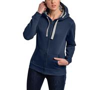 HRM Chaqueta F Sudadera con Capucha, Azul Marino, XL para Mujer