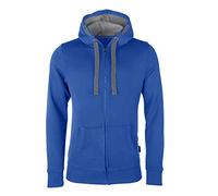 HRM Chaqueta M Sudadera con Capucha, Azul Real, Hombre