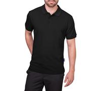 HRM Heavy M Polo, Negro, XXXXL para Hombre