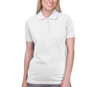 HRM Heavy Stretch W Polo, Blanco White 02-White, M para Mujer