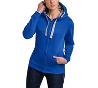 HRM Jacket F Sudadera con Capucha, Azul Real, M para Mujer