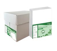 HRoja - Caja Folios Blancos A4 80 gr, 2500 Hojas, Papel Multifunción - Fabricado en España - Apto para Impresoras Inkjet, Láser y Fotocopiadoras - DIN A4 - Ideal para Oficina, Hogar y Escuela