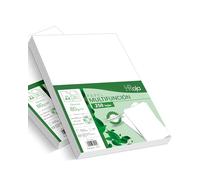 HRoja - Paquete de Folios Blancos A4 80gr 250 hojas, Papel Multifunción apto para Impresoras Inkjet y Láser - 210 x 297 mm - Ideal para Oficina, Hogar, Escuela y Manualidades - Fabricado en España