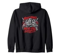 Hrolf Krakis Mead Hall Seguridad Viking Berserker Sudadera con Capucha