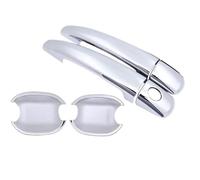 HRQCTIM Cubiertas Cromadas Para Manijas De Puerta Para Peugeot 308 T7 308SW SW CC RCZ 2008 2009 2010 2011 2012 2013(Handel Bowl 2 door)