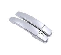 HRQCTIM Embellecedor Cromado Para Manija De Puerta De Coche Para Opel Para Astra H Para Vauxhall Para Holden 2004 2005 2006 2007 2008 2009(Handle 2 Door)