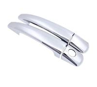 HRQCTIM Embellecedor Cromado Para Manija De Puerta De Coche Para Peugeot 407 SW Coupé 2003 2004 2005 2006 2007 2008 2009 2010(Handle 2 Door)
