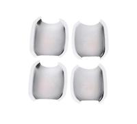 HRQCTIM Embellecedor Cromado Para Manija De Puerta Para Citroën Para C-Elysee 2012 2013 2014 2015 2016 2017 2018 2019 2020 2021 2022 2023(Bowl 4 Door)