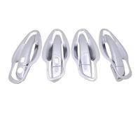 HRQCTIM Embellecedor Cromado Para Manijas De Puerta De Coche Para Peugeot 308 T9 SW GT 2014 2015 2016 2017 2018 2019(HandleBowl Keyless)