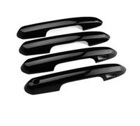 HRQCTIM Embellecedor Para Manija De Puerta De Auto Para Toyota RAV4 2019 2020 2021 2022 2023 2024 2025(Black B)