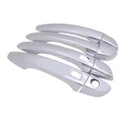 HRQCTIM Embellecedores Cromados Para Manijas De Puerta Exteriores Para Citroën C5 Para Aircross 2017 2018 2019(Handle Keyless Enrty)