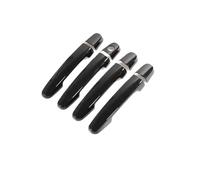 HRQCTIM Embellecedores Cromados Para Manijas De Puerta Fabricados En Fibra De Carbono ABS Para Citroën DS4 2010-2018 (Handle 4 Door C)
