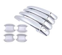 HRQCTIM Juego De Embellecedores Cromados Para Manijas De Puerta De Coche Para Citroën Para Grand C4 Para Picasso 2006 2007 2008 2009 2010 2011 2012 2013(Handle Bowl 4 Door)