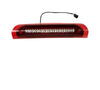 HRQCTIM Luces De Freno Adicionales para Dodge Ram 1500 2500 2002-2009 2010-2018 1298202466 LED De Coche, Carcasa De Luz De Freno De Alto Nivel. Tercera Luz De Freno(Red Lens for 02-09)