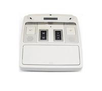 HRQCTIM Luz Lectura Techo Coche Para JAGUAR XE XF 2016-2019 Panel De Luz De Lectura Superior Con Lámpara De Cúpula Y Caja Para Gafas (1pcs beige)