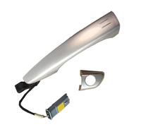 HRQCTIM Manija Exterior De Puerta Principal Plateada Para Citroën C5 C6 9804706417(Set)