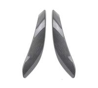 HRQCTIM Manija Interior Del Coche Cubierta Embellecedora Tirador Para F30 3GT F80 F31 F32 F33 F34 F35 F36 3 4 Series 2012 2013 2014-2019 (Carbon black 2pcs)