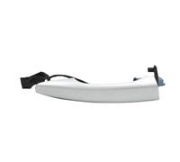HRQCTIM Manijas Exteriores Blancas Perladas Con Cerradura De Sensor Para Peugeot 508 408 308S 4008 5008(Front left)