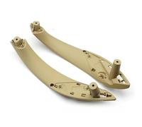 HRQCTIM Para 3 4 Series F30 F80 F31 F32 F33 F34 F35 F36 318i 320i 328i 330 Manija De Puerta Interior De Coche Panel Interior Embellecedor 2 Uds/4 Uds (Beige 2pcs Set)