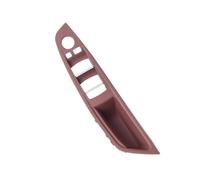 HRQCTIM Para 5 Series F10 F11 F18 520 523 Volante A La Derecha RHD Panel De Manija De Puerta Interior De Coche Cubierta Embellecedora De Tirar (Marrón)