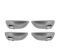 HRQCTIM Para 5 Series F10 F11 F18 520i 523i 525i 528i Manija De Puerta Izquierda Derecha Cubierta De Cuenco Reemplazo De Ajuste (Gray 4pcs Set)