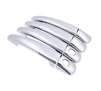 HRQCTIM Para Citroën C3 SC 2010 2011 2012 2013 2014 2015 2016 - Cubiertas Cromadas Para Manijas De Puerta - Anticorrosión - Reequipamiento (Handle 2 Keyholes)