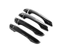 HRQCTIM Para Citroën Para Berlingo K9 2019-2024 Para Peugeot Para Partner Para Rifter Cubierta para manija puerta de coche color negro brillante (4Handle 1 Keyhole)