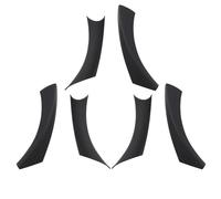 HRQCTIM Para E90 E91e92 Para 3 Series 318 320 325 Cubiertas De Manija De Agarre Para Panel De Puerta Decoración De Coche Manijas Interiores Coche (Black 3set)