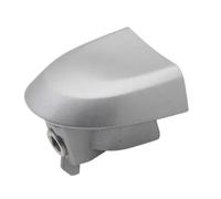 HRQCTIM Para Nissan Para March IV Para Micra K13 Para JUKE F15 Para Cube Z12 Para Tiida Tapa De Cerradura Manija Exterior Puerta Con Orificio Para Llave(1 PCS Silver no hole)