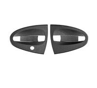HRQCTIM Protector Antiarañazos Para Manija De Puerta De Coche Acero Inoxidable 304 Acabado Cromado Adhesivo Para Smart 451 Para Fortwo (Door Bowl Carbon)