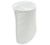 HRTFILTERS Calcetines de filtro líquido de fieltro de 100 micras, anillo de 7 pulgadas por 16 pulgadas de largo, bolsas de filtro industrial - 1 paquete (100 micras 7 x 16 pulgadas)